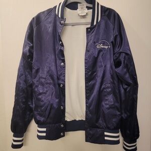 Disney+ "Throwback" Satin Bomber Jacket...RARE!